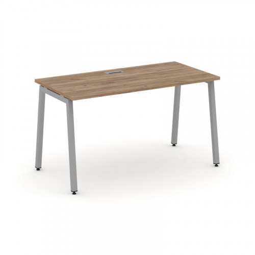 Style Project Стол письменный SN-4A.SP-002 Дуб Табак/Металл Белый 1180*600*750 фото 4