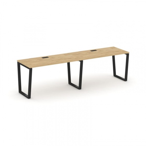 Style Project Рабочая станция 1 сторон. SN-6T2.ORS-023 Акация Лорка/Металл Антрацит/Заглушка Пластик Style Project Рабочая станция 1 сторон. SN-6T2.ORS-023 Акация Лорка/Металл Антрацит/Заглушка Пластик