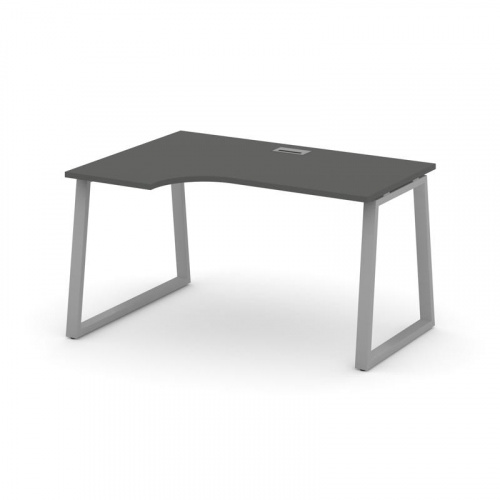 Style Project Стол рабочий эргоном. SN-6T1.SPA-022(L) Акация Лорка/Металл Антрацит/Заглушка Пластик фото 18