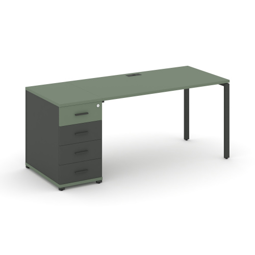 Стол офисный с опорной тумбой Concept CN.SP-404 фото 2 Стол офисный с опорной тумбой Concept CN.SP-404 фото 2