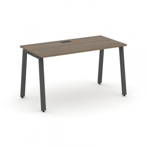 Style Project Стол письменный SN-6A.SP-004 Дуб Табак/Металл Белый 1580*600*750 фото 23