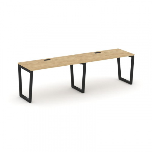 Style Project Рабочая станция 1 сторон. SN-5T2.ORS-021 Акация Лорка/Металл Антрацит/Заглушка Пластик