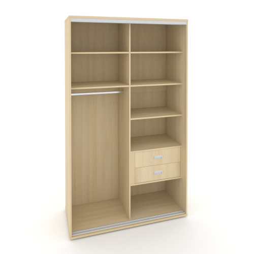 Корпус 2-х секционного шкафа высокого L=1300мм Maris SH.K2-3.1 K2 Корпус 2-х секционного шкафа высокого L=1300мм Maris SH.K2-3.1 K2