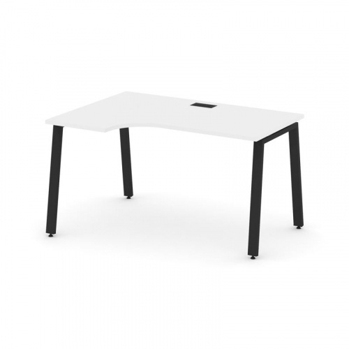 Style Project Стол рабочий эргоном. SN-6A.SPA-012(L) Антрацит/Металл Белый 1580*700/980*750 фото 10 Style Project Стол рабочий эргоном. SN-6A.SPA-012(L) Антрацит/Металл Белый 1580*700/980*750 фото 10