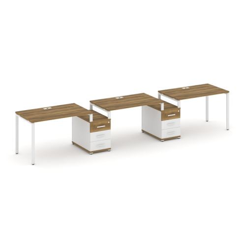 Бенч-система на 3 места с 2 опорными тумбами Concept CN.ORS-326 фото 8 Бенч-система на 3 места с 2 опорными тумбами Concept CN.ORS-326 фото 8