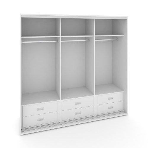 Корпус 3-х секционного шкафа низкого L=2519мм Maris SH.K3-7.2 K4 фото 7