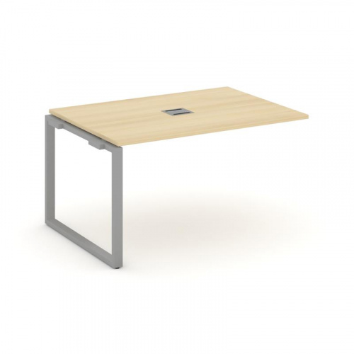 Style Project Проходной наб. элем. перег. стола SN-6O.NSPRG-001 Тиквуд Светлый/Металл Белый 980*980* фото 7