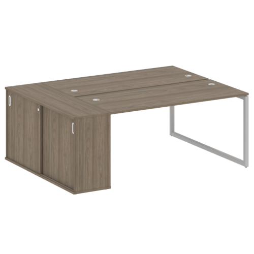 Бенч-система с шкафом-купе на О-обр. м/к Metal System Quattro 40БО.РС-СШК-1.4 фото 3