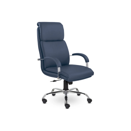 Кресло руководителя Надир (Хром) (Экокожа) фото 10