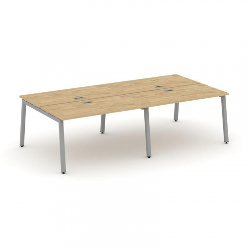 Style Project Рабочая станция 2-х сторон. SN-5A.DRS-051 Тиквуд Светлый/Металл Белый 1960*1632*750 фото 2