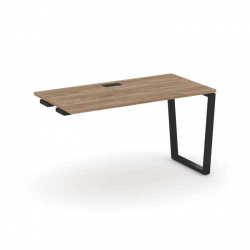 Style Project Стол-приставка к опор. элем. SN-6T2.OPRS-003 Акация Лорка/Металл Антрацит/Заглушка Пла фото 6