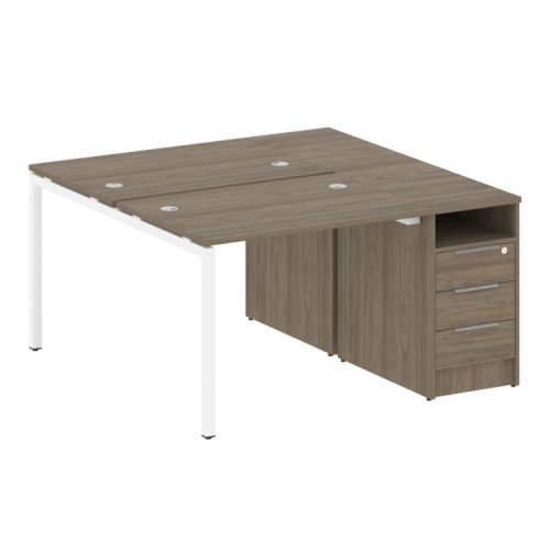 Бенч-система с тумбой на П-обр. м/к Metal System Quattro 40БП.РС-СТП-2.1 фото 2 Бенч-система с тумбой на П-обр. м/к Metal System Quattro 40БП.РС-СТП-2.1 фото 2