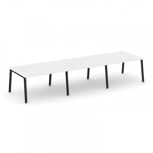 Style Project Стол переговорный SN-6A.SPRG-054.3 Белый/Металл Белый 4740*1180*750 фото 5