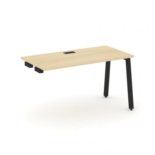 Style Project Стол-приставка к опор. элем. SN-5A.OPRS-023 Дуб Наварра/Металл Белый 1380*800*750 фото 4 Style Project Стол-приставка к опор. элем. SN-5A.OPRS-023 Дуб Наварра/Металл Белый 1380*800*750 фото 4