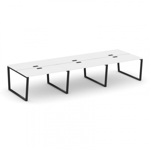 Style Project Рабочая станция 2-х сторон. SN-6T2.DRS-074 Акация Лорка/Металл Антрацит/Заглушка Пласт фото 4