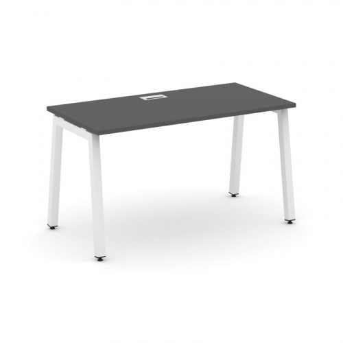 Style Project Стол письменный SN-5A.SP-013 Дуб Наварра/Металл Белый 1380*700*750 фото 26