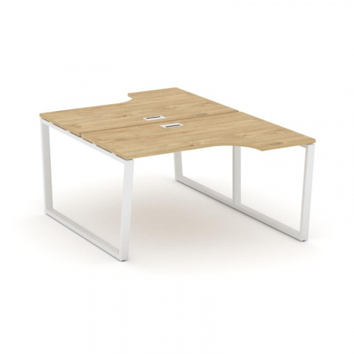 Style Project Рабочая станция эргоном. SN-6T2.DRPA-001 Акация Лорка/Металл Антрацит/Заглушка Пластик фото 3