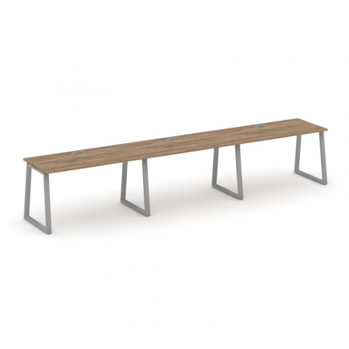 Style Project Рабочая станция 1 сторон. SN-6T1.ORS-043 Акация Лорка/Металл Антрацит/Заглушка Пластик фото 10