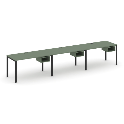 Бенч-система на 3 места с подвесными тумбами Concept CN.ORS-122