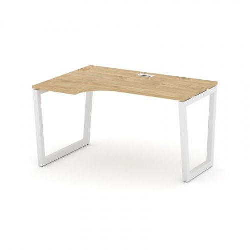 Style Project Стол рабочий эргоном. SN-5T2.SPA-022(L) Акация Лорка/Металл Антрацит/Заглушка Пластик фото 3 Style Project Стол рабочий эргоном. SN-5T2.SPA-022(L) Акация Лорка/Металл Антрацит/Заглушка Пластик фото 3