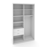 Корпус 2-х секционного шкафа высокого L=1700мм Maris SH.K2-7.1 K6