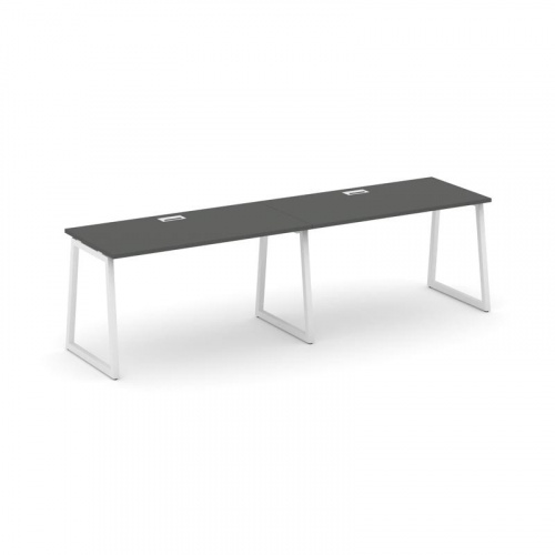 Style Project Рабочая станция 1 сторон. SN-4T1.ORS-013 Акация Лорка/Металл Антрацит/Заглушка Пластик фото 24