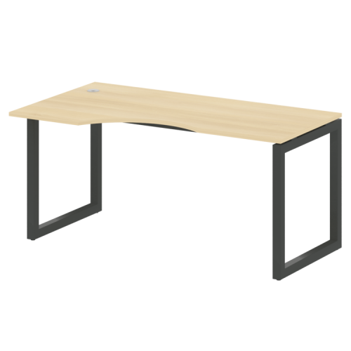 Стол криволинейный левый на О-обр. м/к Metal System Quattro 50БО.СА-1 (L) фото 9 Стол криволинейный левый на О-обр. м/к Metal System Quattro 50БО.СА-1 (L) фото 9