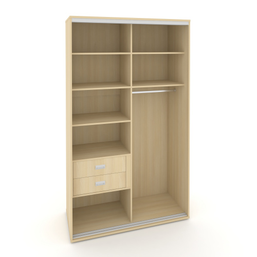 Корпус 2-х секционного шкафа высокого L=1100мм Maris SH.K2-1.1 K6 Корпус 2-х секционного шкафа высокого L=1100мм Maris SH.K2-1.1 K6