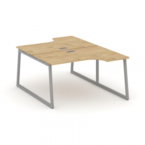 Style Project Рабочая станция эргоном. SN-4T1.DRPA-011 Акация Лорка/Металл Антрацит/Заглушка Пластик фото 2