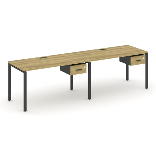 Бенч-система на 2 места с подвесными тумбами Concept CN.ORS-111 фото 4 Бенч-система на 2 места с подвесными тумбами Concept CN.ORS-111 фото 4