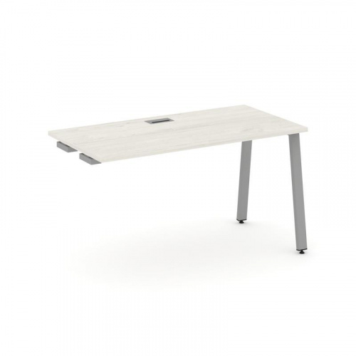 Style Project Стол-приставка к опор. элем. SN-6A.OPRS-003 Акация Лорка/Металл Белый 1380*600*750 фото 12