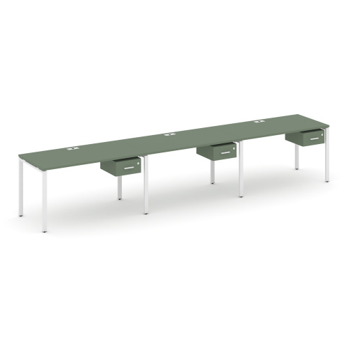 Бенч-система на 3 места с подвесными тумбами Concept CN.ORS-129 Бенч-система на 3 места с подвесными тумбами Concept CN.ORS-129