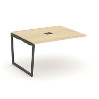 Style Project Проходной наб. элем. перег. стола SN-4T2.NSPRG-032 Акация Лорка/Металл Антрацит/Заглуш