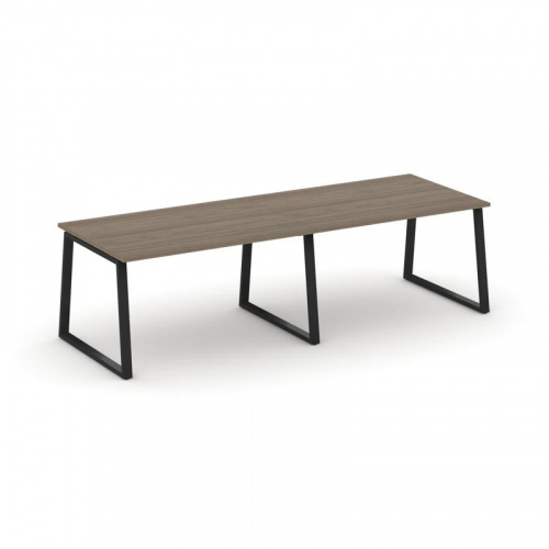 Style Project Стол переговорный SN-6T1.SPRG-012.3 Акация Лорка/Металл Антрацит 2360*980*750 фото 8 Style Project Стол переговорный SN-6T1.SPRG-012.3 Акация Лорка/Металл Антрацит 2360*980*750 фото 8