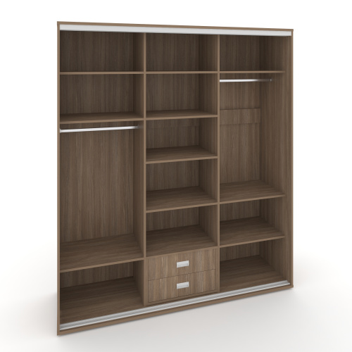 Корпус 3-х секционного шкафа высокого L=2669мм Maris SH.K3-8.1 K2 фото 6