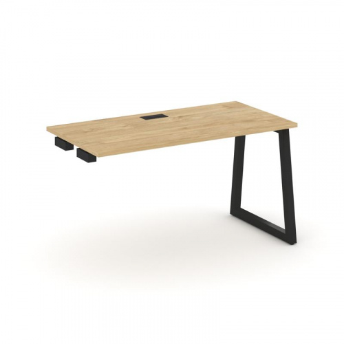 Style Project Стол-приставка к опор. элем. SN-5T1.OPRS-021 Акация Лорка/Металл Антрацит/Заглушка Пла Style Project Стол-приставка к опор. элем. SN-5T1.OPRS-021 Акация Лорка/Металл Антрацит/Заглушка Пла