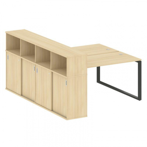 Бенч-система с шкафом-купе на О-обр. м/к Metal System БО.РС-СШК-4.3 фото 7