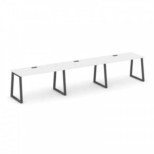 Style Project Рабочая станция 1 сторон. SN-6T1.ORS-043 Акация Лорка/Металл Антрацит/Заглушка Пластик фото 26