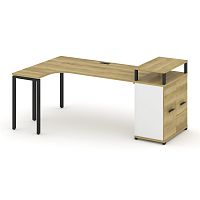Стол эргономичный с опорным распашным шкафом Concept CN.SA-212(L)