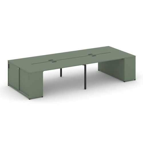 Бенч-система с опорными шкафами-купе Concept CN.DRS-278 Бенч-система с опорными шкафами-купе Concept CN.DRS-278