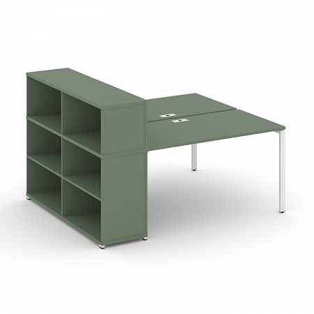 Бенч-система с опорным стеллажом с надставкой Concept CN.DRS-209