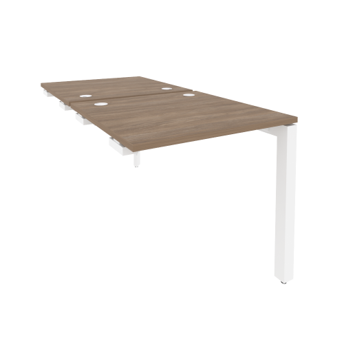 Стол-приставка двойной на П-обр. м/к Onix O.MP-D.SPR-0.8 фото 5