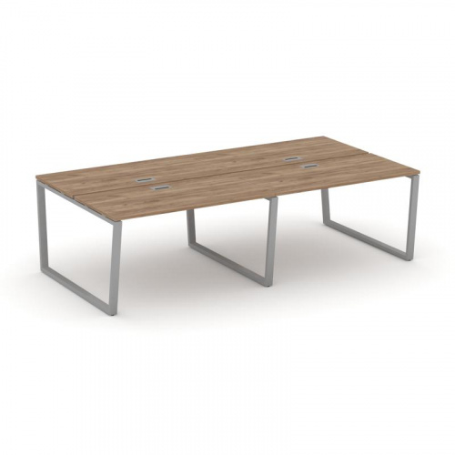 Style Project Рабочая станция 2-х сторон. SN-6T2.DRS-054 Акация Лорка/Металл Антрацит/Заглушка Пласт фото 10