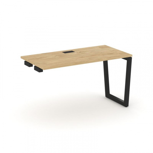 Style Project Стол-приставка к опор. элем. SN-5T2.OPRS-021 Акация Лорка/Металл Антрацит/Заглушка Пла Style Project Стол-приставка к опор. элем. SN-5T2.OPRS-021 Акация Лорка/Металл Антрацит/Заглушка Пла