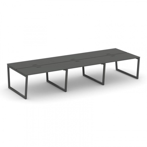 Style Project Рабочая станция 2-х сторон. SN-5T2.DRS-084 Акация Лорка/Металл Антрацит/Заглушка Пласт фото 27