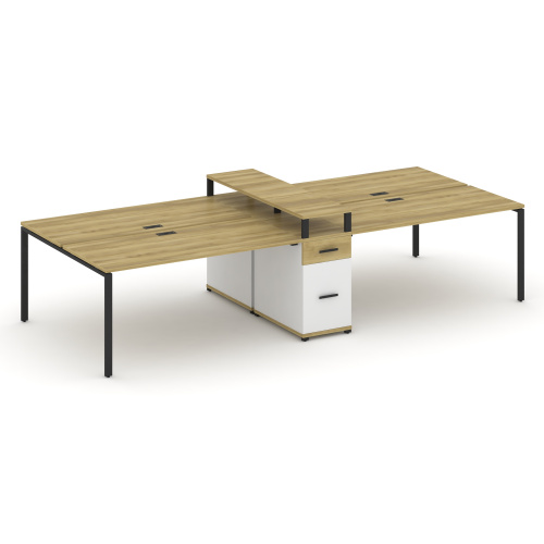 Бенч-система на 4 места с 1 опорной тумбой Concept CN.DRS-440 фото 6