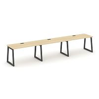 Style Project Рабочая станция 1 сторон. SN-5T1.ORS-041 Акация Лорка/Металл Антрацит/Заглушка Пластик