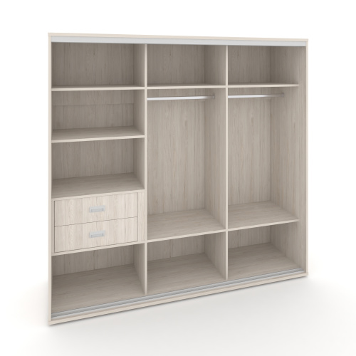 Корпус 3-х секционного шкафа низкого L=2669мм Maris SH.K3-8.2 K6 фото 4