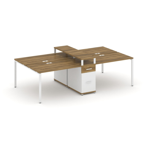 Бенч-система на 4 места с 1 опорной тумбой Concept CN.DRS-438 фото 8 Бенч-система на 4 места с 1 опорной тумбой Concept CN.DRS-438 фото 8