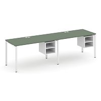 Бенч-система на 2 места с подвесными тумбами Concept CN.ORS-105